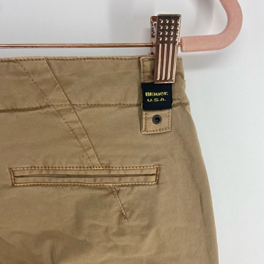 Blauer USA Women's Brown FGF Straight Leg Capri Pants Size 28 - Picture 3 of 7